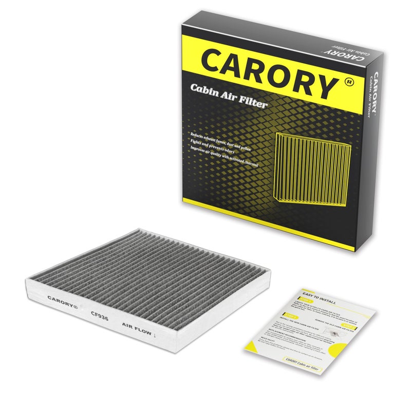 فلتر هواء المقصورة CARORY مع الكربون النشط لهيونداي باليسيد 2020 2021 2022 2023 2024 2025 CF12936 97133S8000
